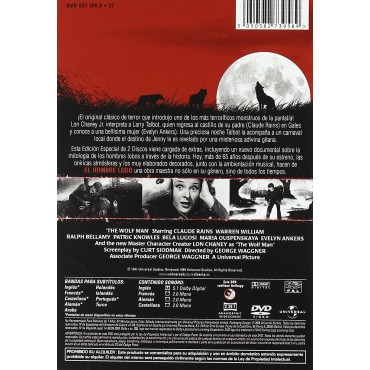 EL HOMBRE LOBO: EDICION ESPECIAL 2 DISCOS