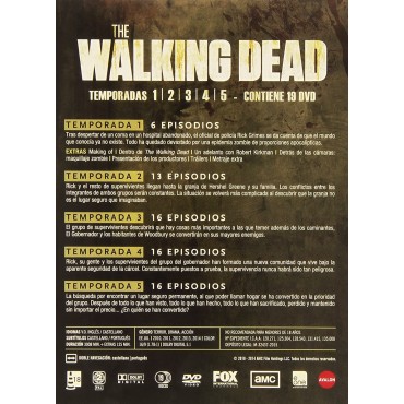 The Walking Dead (5º Temporada) [DVD]