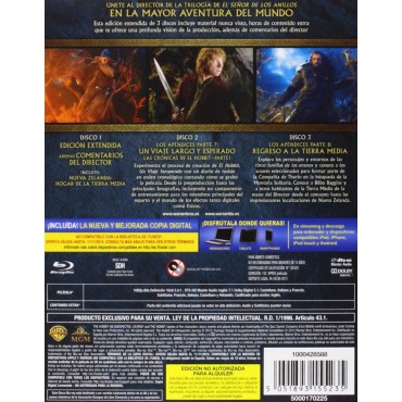 HOBBIT: UN VIAJE INESPERADO: EDICIÓN EXTENDIDA (BLU-RAY)