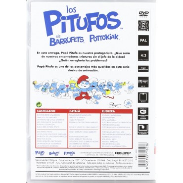 LOS PITUFOS 9: QUERIDO PAPA PITUFO (DVD)