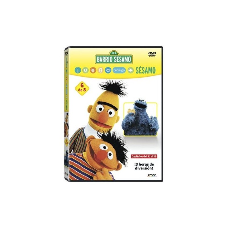 Barrio Sésamo: Juega Conmigo - Volumen 6 [DVD]