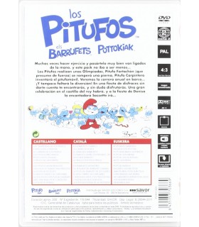 Los Pitufos: Deporte y fiesta [DVD]