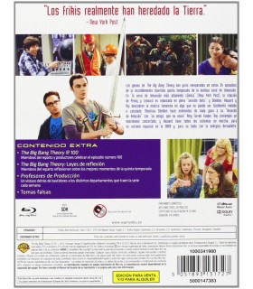 THE BIG BANG THEORY: TEMPORADA 5 COMPLETA (BLU-RAY)