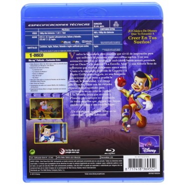 PINOCHO (BLU-RAY)