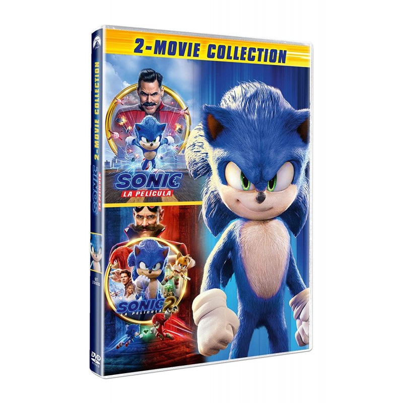 Sonic The Hedgehog 1 + Sonic The Hedgehog 2 [DVD]