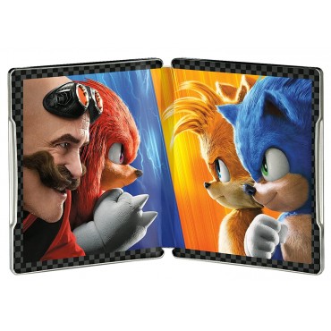 SONIC 2, LA PELÍCULA (STEELBOOK) (4K UHD + Blu Ray) [Blu-ray]