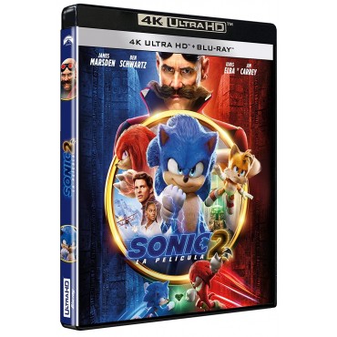 SONIC 2, LA PELÍCULA (4K UHD + Blu Ray) [Blu-ray]