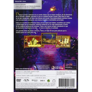 Tiana y el sapo [DVD]