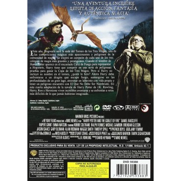Harry Potter Y El Cáliz De Fuego [DVD] (2005) Harry Potter And The Goblet Of Fire