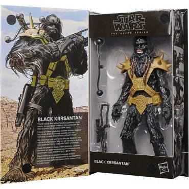 Figura Black Krrsantan Star Wars Black Series Articulada 15 cms