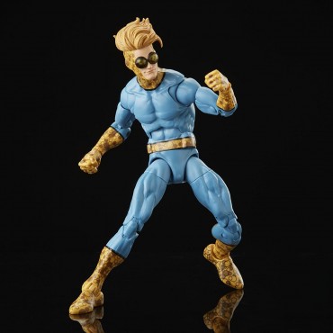 Figura Marvel's Speedball con Build-A-Figure Marvel Legends SeriesArticulada 15 cms