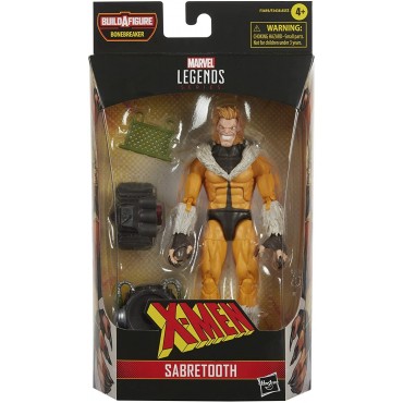 Figura Sabretooth X-Men Build-A-Figure Marvel Legends Series Articulada 15 cms