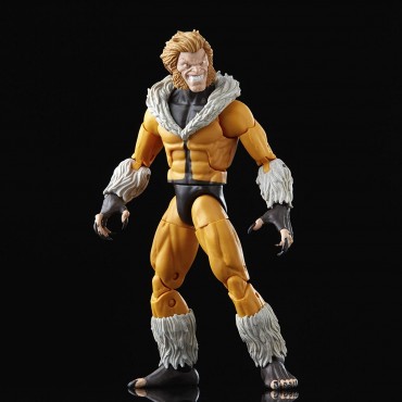 Figura Sabretooth X-Men Build-A-Figure Marvel Legends Series Articulada 15 cms