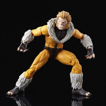 Figura Sabretooth X-Men Build-A-Figure Marvel Legends Series Articulada 15 cms