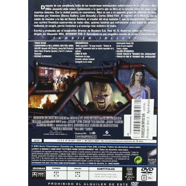 RESIDENT EVIL 2: APOCALIPSIS