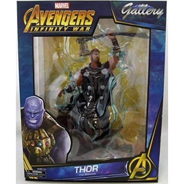 Figura Thor Avengers Infinity Wars Estatua Diorama Marvel 23 cms