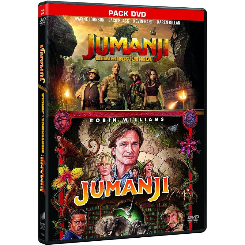 Pack: Jumanji (1995)  Jumanji: Bienvenidos A La Jungla [DVD]