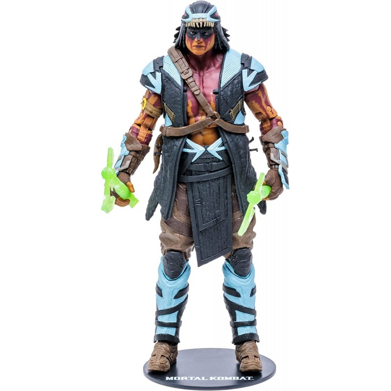 Figura Nightwolf Mortal Kombat 11 Articulada 18 cms