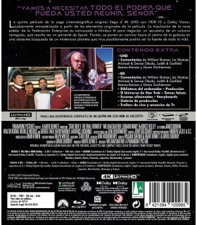 Star Trek V: La Última Frontera (4K UHD + Blu-ray) [Blu-ray]