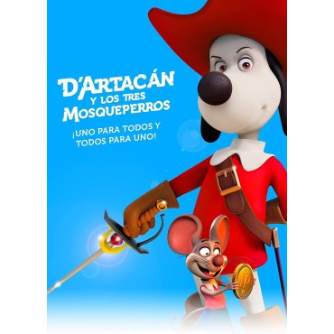 Peluche D'Artacan y Los Tres Mosqueperros 40 cms