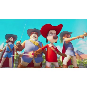 Peluche D'Artacan y Los Tres Mosqueperros 40 cms