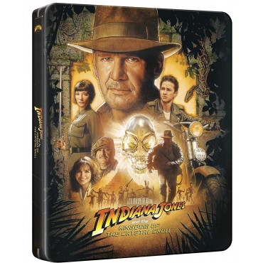 Indiana Jones y El Reino De La Calavera De Cristal (Steelbook) (4K UHD + Blu-ray) [Blu-ray]