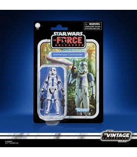 Figura Stormtrooper Commander Star Wars The Force Unleashed Articulada 9,5 cms