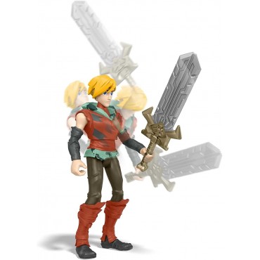 Figura Prince Adam He-Man And The Masters del Universo Articulada 14 cms