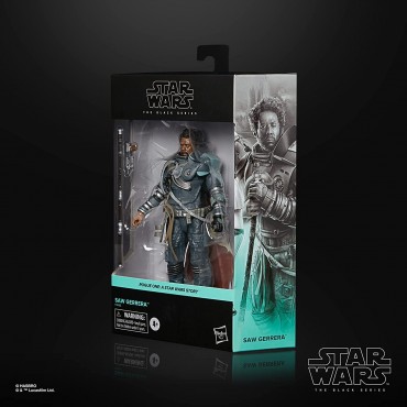 Figura Saw Gerrera Star Wars: Rogue One The Black Series Articulada 15 cms