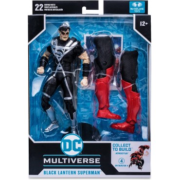Figura Green Lantern Superman Blackest Night Articulada 18 cms
