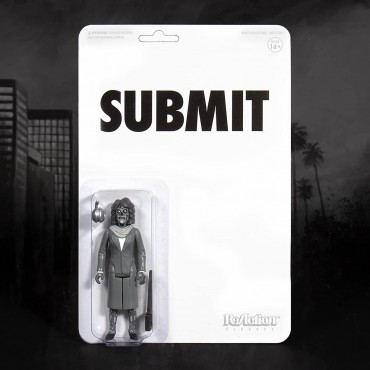 Figura Female Ghoul (Black & White) Submit Están Vivos Articulada 10 cms