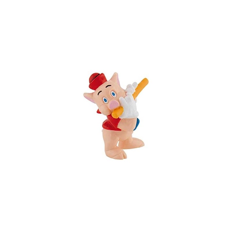 Figura Cerdito Flauta Los Tres Cerditos 5,5 cms
