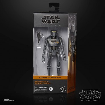 Figura New Republic Security Droid Star Wars: The Mandalorian Star Wars The Black Series Articulada 15 cms
