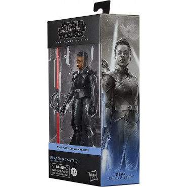 Figura Reva (Third Sister) Star Wars: Obi-Wan Kenobi The Black Series Articulada 15 cms