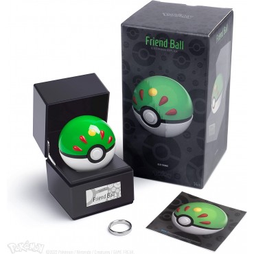 Bola Réplica Electrónica Die Cast Pokémon Friend Ball