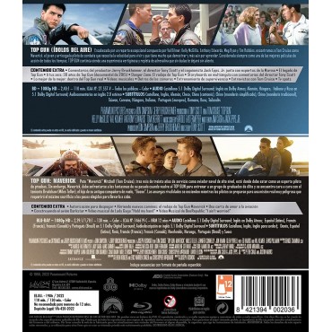 Top Gun + Top Gun: Maverick [BLU_RAY] (1986,2022)