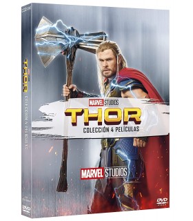 Thor + Thor: The Dark World + Thor: Ragnarok + Thor: Love And Thunder [DVD]