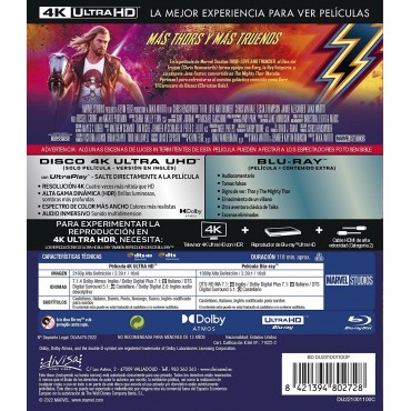 Thor: Love And Thunder [BLU_RAY]