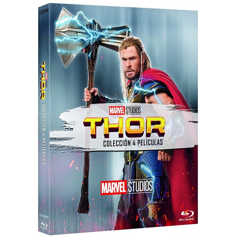 Thor + Thor: The Dark World + Thor: Ragnarok + Thor: Love And Thunder [BLU_RAY]