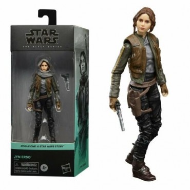 Figura Jyn Erso Star Wars: Rogue One The Black Series Articulada 14 cms