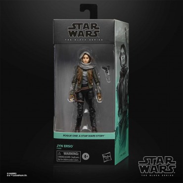 Figura Jyn Erso Star Wars: Rogue One The Black Series Articulada 14 cms