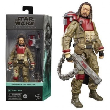 Figura Baze Malbus Star Wars: Rogue One The Black Series Articulada 14 cms