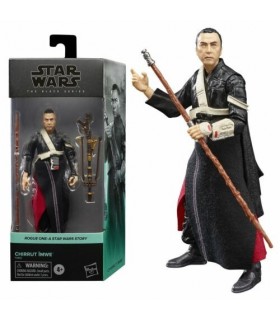 Figura Chirrut Imwe Star Wars: Rogue One The Black Series Articulada 14 cms