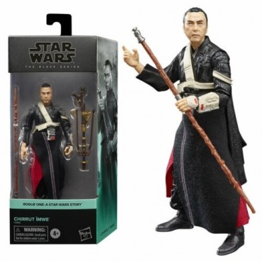 Figura Chirrut Imwe Star Wars: Rogue One The Black Series Articulada 14 cms