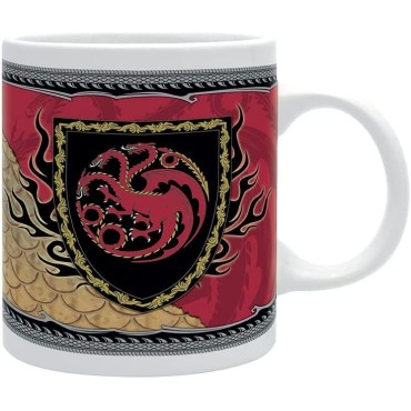 Taza House Of The Dragon Targaryen Cerámica 320 mls