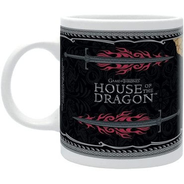 Taza House Of The Dragon Targaryen Cerámica 320 mls