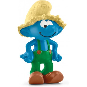 Figura Pitufo Granjero 5 cms