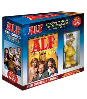Pack FIGURA + ALF Serie Completa Temporadas 1-4 (16 DVDs ) Edicion Especial Digipack + Postales [DVD]