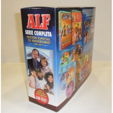 Pack FIGURA + ALF Serie Completa Temporadas 1-4 (16 DVDs ) Edicion Especial Digipack + Postales [DVD]