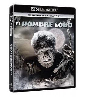 El hombre lobo (4K UHD + Blu-ray) [Blu-ray]